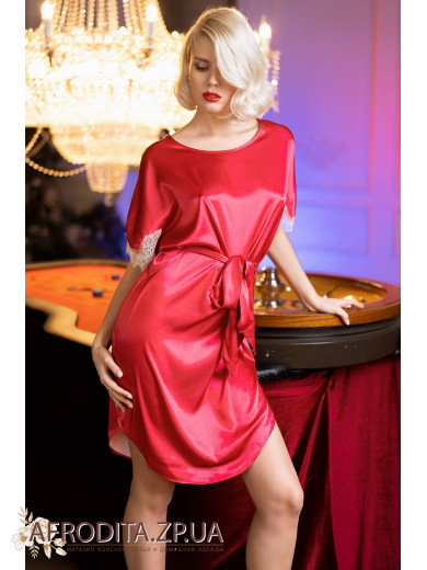 Жіноча атласна туніка "Рубі" 7174