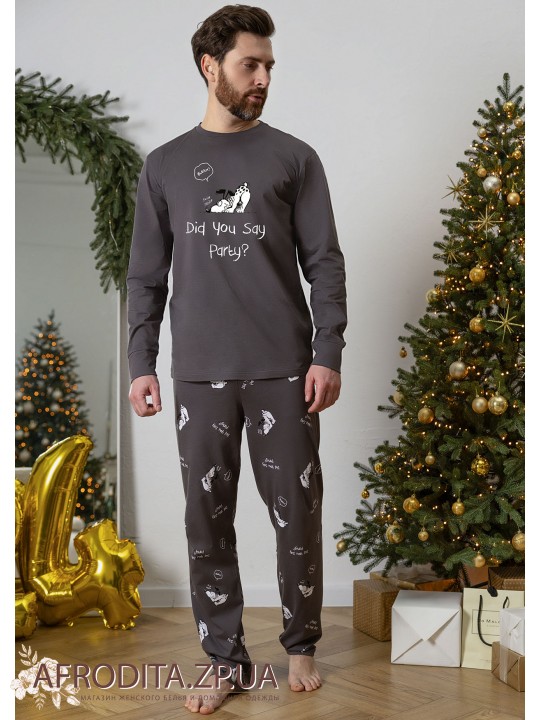 Мужская пижама со штанами 1288-12014