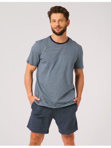 Мужская пижама с шортами Key 82824