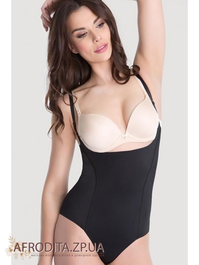 Жіноче коригуючий боді Julimex 134331 чорний