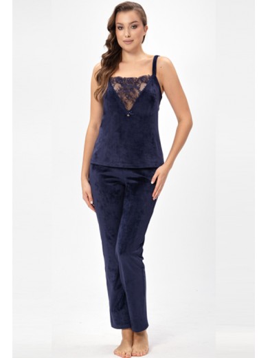 Женский комплект тройка Shato 2525 navy blue