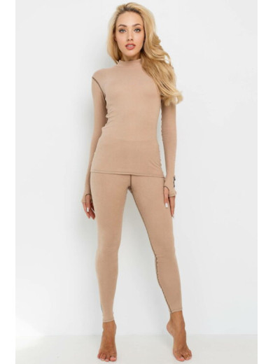 Женский термокомплект лонгслив + лосины 82466