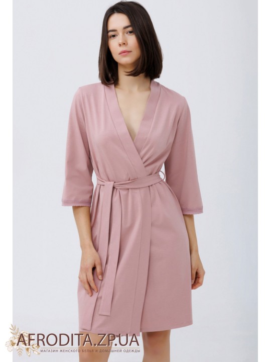 Женский халат из хлопка 1563-16423