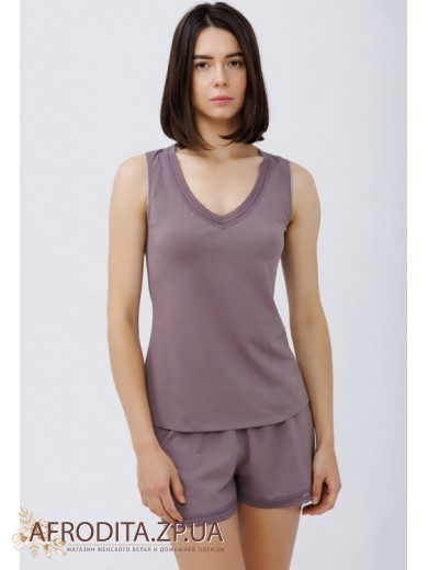 Жіноча піжама з шортами Roksana 82788
