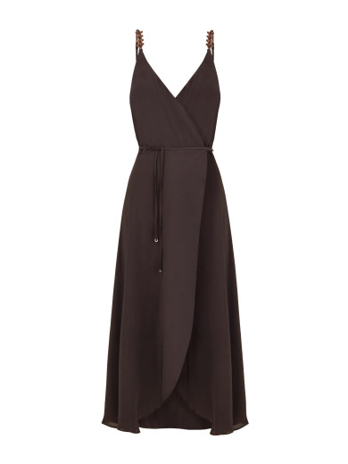 Сарафан из шелка и вискозы Marc & Andre LD26-02-2603