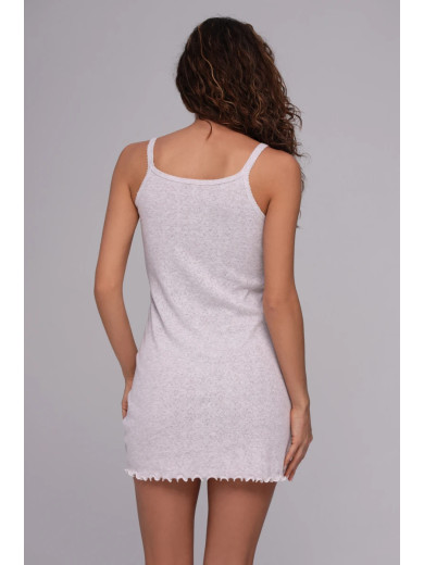 Нічна сорочка з ажурного трикотажу German Volf 26026