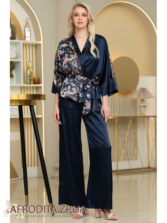 Женский комплект-тройка с брюками Зодиак 7286