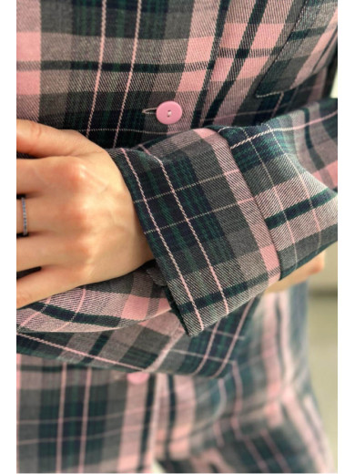 Фланелевая женская пижама Cosy 82673