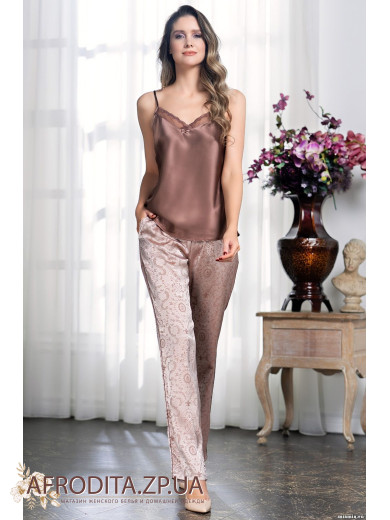 Жіноча піжама з брюками "Маргарет" 8975 