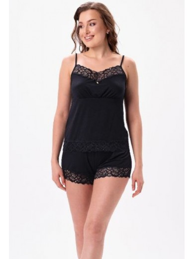 Жіноча піжама з шортами Shato 2620 jeans