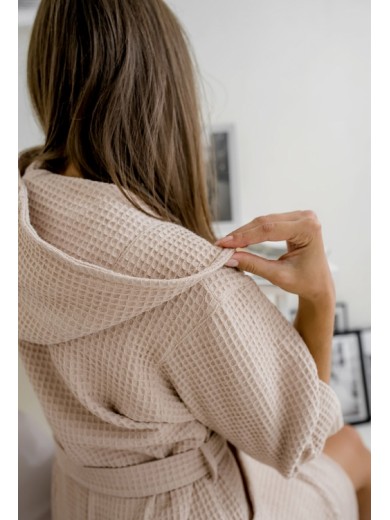 Женский вафельный халат Cosy 82744