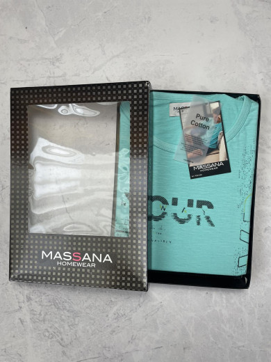 Піжама чоловіча з шортами Massana P231302