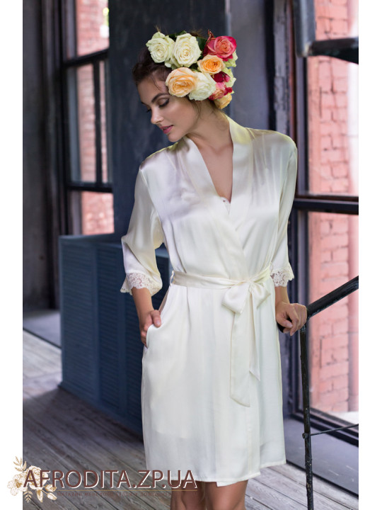 Халат шовковий "Крісті" 15113