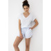 Жіноча піжама з шортами Sensis 82768 з бавовни