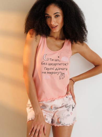 Женский домашний комплект из хлопка Roksana 82783