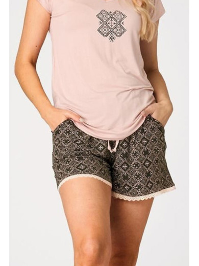 Женская пижама с шортами Key 82797 из вискозы