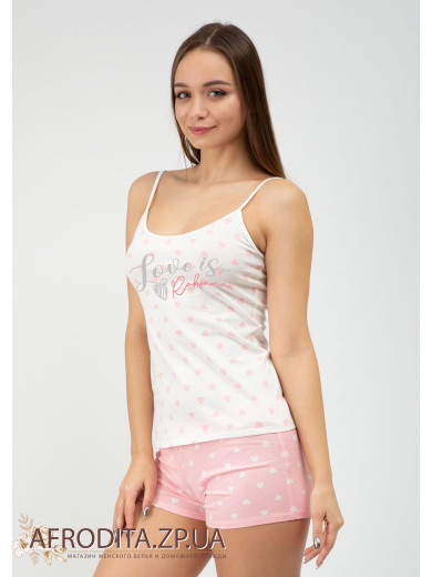 Пижама женская с шортами 837-12530