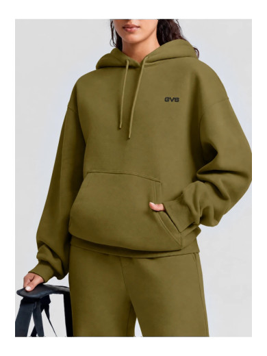 Теплый хаки спортивный костюм German Volf 61067-GN07