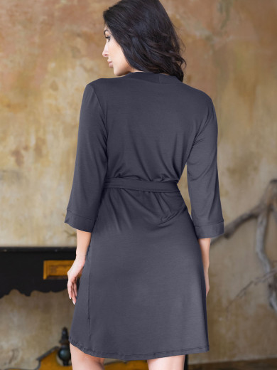 Жіночий халат на запах 1573-60027