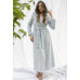 Жіночий теплий халат Shato 2338 light blue