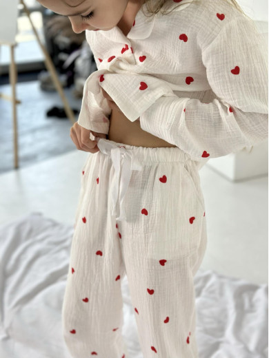 Детская муслиновая пижама COSY 83055