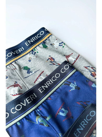 Мужские боксеры Enrico Coveri 1308 из хлопка