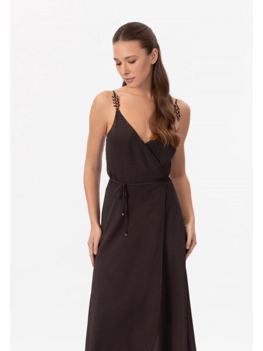 Сарафан из шелка и вискозы Marc & Andre LD26-02-2603