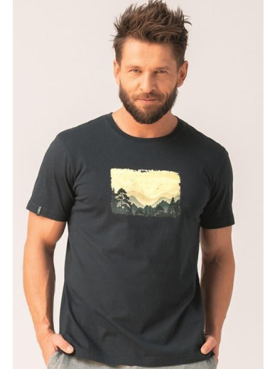 Мужская пижама с шортами Key 82790 из хлопка