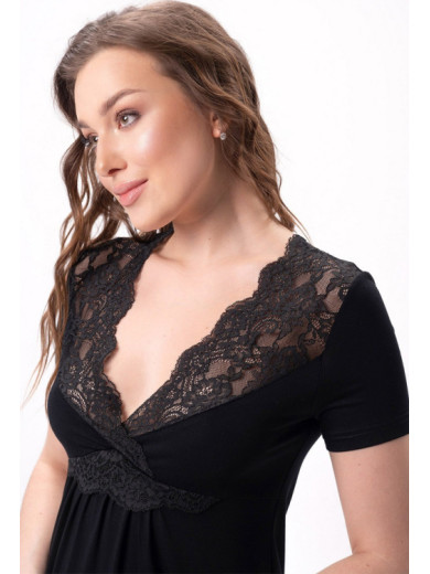 Нічна сорочка Shato 2625 блакитний