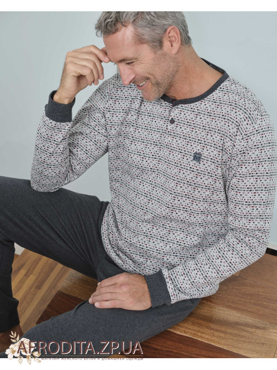  Піжама чоловіча з брюками Massana P731337