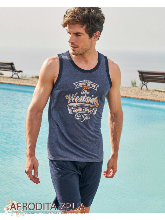 Мужская пижама с шортами Massana P231332