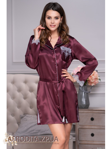 Женский халат на пуговицах "Лаура" 3297