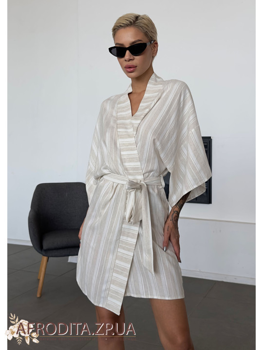 Женский халат на запах 1548-69014-1