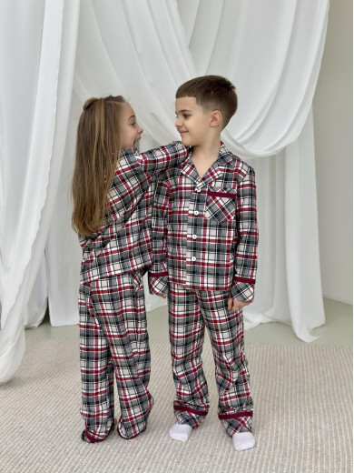 Дитяча фланелева піжама COSY DCFBG5354