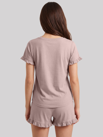 Хлопковая пижама с шортами Roksana 1677