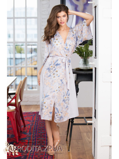 Довгий халат 