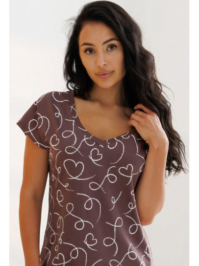 Женская ночная сорочка из хлопка 1335-12801