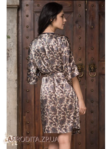 Шовковий жіночий халат "Персія" 3403